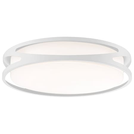 Access Lighting Lucia, LED Flush Mount, White Finish, Acrylic Lens Acrylic 49992LEDD-WH/ACR